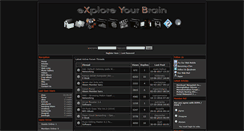 Desktop Screenshot of exploreyourbrain.com